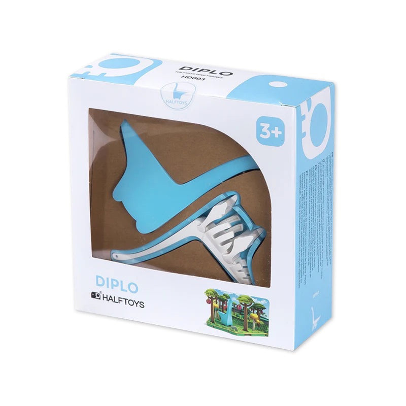 Halftoys Dino HD 003 Diplo Dino Series No. 003 Dipolodocus Magnetic Jigsaw Puzzle Toy