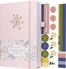 Vivid Scribbles A5 Guilded Flower 200 Page Luxury Dot Grid Journal